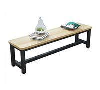 Long Stool Bench for Entryway Seating, Shoe Changing, and Multi-Room Use in Home, Gym, and Commercial Spaces