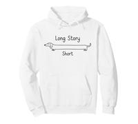 Long Story Short Funny Dachshund Wiener Dog Doodle Pullover Hoodie