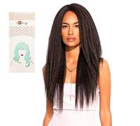 LONG STRAIGHT BLOWOUT TEXTURE LACE PART WIG- SMOOTH BLOWOUT BY FEME (1B)