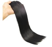 Long Straight Human Hair Clip in Hair Extensions 100% Unprocessed Full Head Brazilian Virgin Hair Hairpieces(24inches)