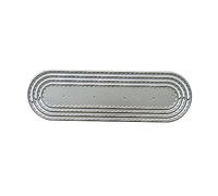 Long Strip Cutting Dies Long Strip Embossing Die Cuts Templates for Card Making Scrapbooking Papercraft Album Embossing Stencils for Card Making Stencils Metal Cutting Dies Leaves