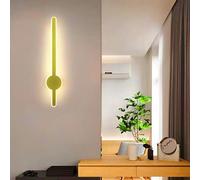 Long Strip LED Nordic Style Linear Wall Light 3000K/4000K/6000K Wall Sconce Modern Acrylic Iron 100CM 39W Stairs Bedroom Living Room Background Decoration