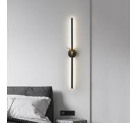 Long Strip Wall Light Linear LED Sconce Dimmable Minimalist Indoor Mount Lamp Decor Lighting Fixture for Bathroom Living Room Bedroom Bedside Kitchen