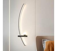 Long Strip Wall Sconce Indoor Dimmable LED Linear Light Modern Mount Lamp for Hallway Bedroom Bedside Bathroom Living Room