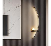 Long Strip Wall Sconce Indoor Dimmable LED Linear Light Modern Mount Lamp for Hallway Bedroom Bedside Bathroom Living Room