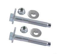 Long-Style Eccentric Bolts for Rear Suspension Adjustment 2005-2021 | Long-style design for exact fit, compatible with OEM for camber plates, solves wheel wander issues instantly
