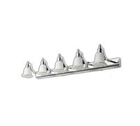 Long Style Small Light Bulb Mirror Headlight Bathroom Led Mirror Cabinet Mirror Lamp Dressing Table Bathroom Cabinet Makeup Lamp Wall Lamp/White Light/Five Heads