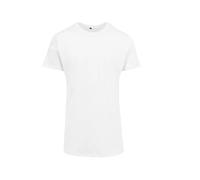 Long T-shirt Build Your Brand Blanc M