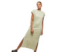 Long t-shirt dress with extended shoulders for women Urban Classics Vert 2XL