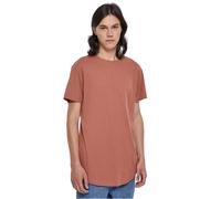 Urban Classics Men's Tb638-shaped Long Tee T-Shirt, Terracotta, S