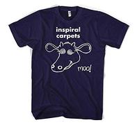 LONG TA PA Inspiral Carpets T Shirt Madchester Happy Mondays Navy 3XL