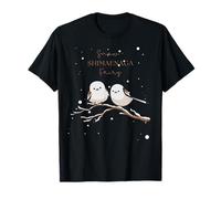 Long Tail Tit Cute Snow Fairy Hokkaido Japan T-Shirt