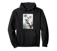 Long-tailed Tit Blue Tit and Great Shrike By Aert Schouman Pullover Hoodie
