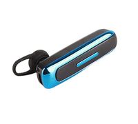 Long Talk Time Single Earbuds with Shocking Bass, Ergonomic Design Bluetooth Earphone for Driving Safety (Black Blue)