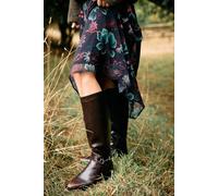 Long Tall Sally Knee High Riding Boots In Chocolate Chocolate 8