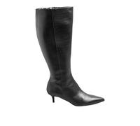 Long Tall Sally - Lts Faux Leather Knee High Heeled Boots In Standard Fit - Women's