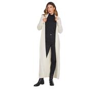 Long Tall Sally - LTS Premium Tall Ivory Cable Knit Longline Cardigan - Women's
