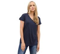 Long Tall Sally - LTS Premium Tall Navy V-Neck T-Shirt - Women's