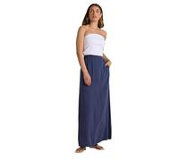 Tall Acid Wash Maxi Skirt Long Tall Sally Dark Navy 20