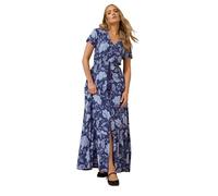 Tall Floral Print Maxi Dress Long Tall Sally Dark Navy 12