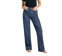 Long Tall Sally - LTS Tall Blue Pocket Detail Wide Leg Jeans - Women's