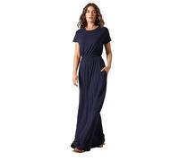 Long Tall Sally - LTS Tall Blue Shirred Waist Maxi Dress - Women's