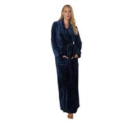 Long Tall Sally - Lts Tall Blue Super Luxe Maxi Dressing Gown - Women's