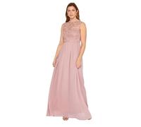 Long Tall Sally - LTS Tall Blush Lace Chiffon Maxi Dress - Women's