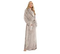 Long Tall Sally - Lts Tall Brown Super Luxe Maxi Dressing Gown - Women's