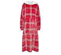 Long Tall Sally - Lts Tall Check Print Snuggle Hoodie - Women's