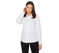 Long Tall Sally - LTS Tall Cotton Shirt - Women's White