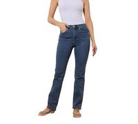 Long Tall Sally - LTS Tall Dark Stretch Straight Leg Jeans - Women's Blue