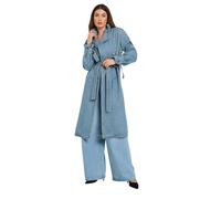 Long Tall Sally - Lts Tall Denim Trench Coat - Women's