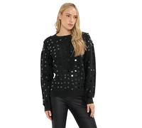 Long Tall Sally - LTS Tall Disco Sequin Jumper - Women's Black
