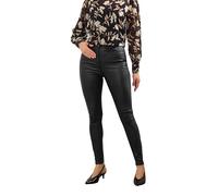 Long Tall Sally - LTS Tall Faux Leather Skinny Jeans - Women's Black