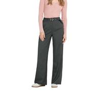 Long Tall Sally - LTS Tall Grey Buckle Belt Wide Leg Trousers - Women's