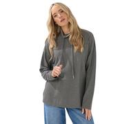 Long Tall Sally - LTS Tall Grey Waffle Lounge Top - Women's