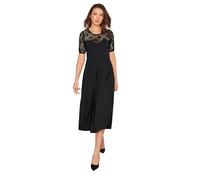 Long Tall Sally - LTS Tall Lace Midi Dress - Women's Black