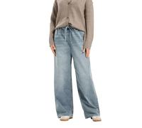 Long Tall Sally - LTS Tall Mid Wash Wide Leg Jeans - Women's Blue