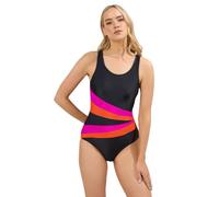 Long Tall Sally - LTS Tall & Pink Contrast Swimsuit - Women's