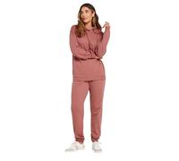Long Tall Sally - Lts Tall Pink Jersey Drawcord Cuffed Joggers - Women's