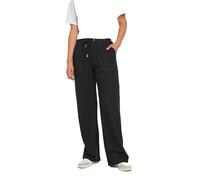 Long Tall Sally - LTS Tall Pocket Patch Wide Leg Joggers - Women's Black