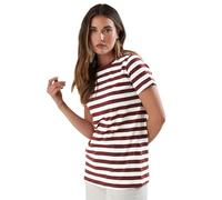 Long Tall Sally - LTS Tall Red Striped T-Shirt - Women's