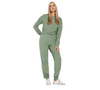 Long Tall Sally - LTS Tall Sage Green Cuffed Joggers - Women's