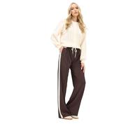 Long Tall Sally - LTS Tall Side Stripe Wide Leg Trousers - Women's Brown