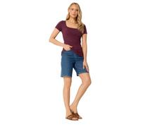 Long Tall Sally - LTS Tall Sky Square Neck Ribbed T-Shirt - Women's