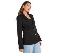 Long Tall Sally - LTS Tall Tailored Button Blazer - Women's Black