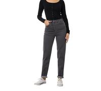 Long Tall Sally - LTS Tall UNA Stretch Mom Jeans - Women's Grey