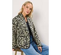 Long Tall Sally Tall Abstract Quilted Jacket In Black Black 12