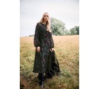 Long Tall Sally Tall Chiffon Floral Dress In Black Black 10